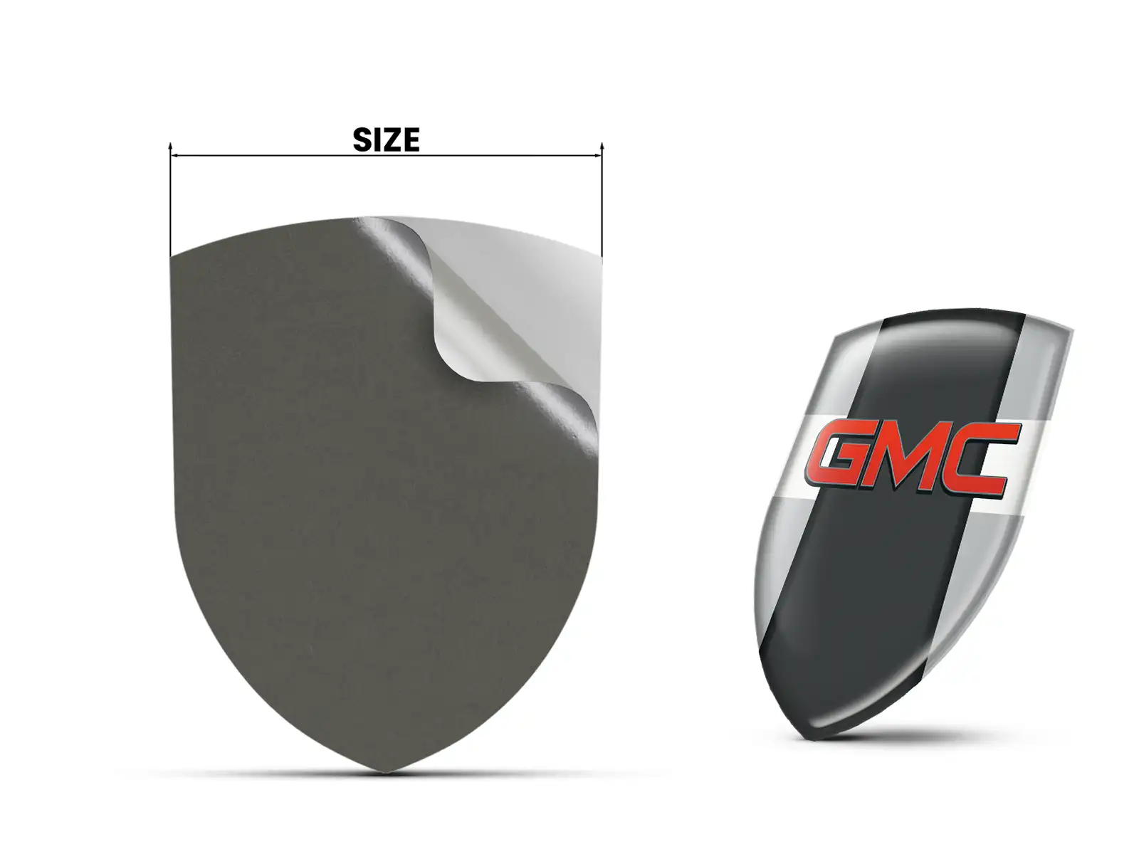 GMC Striscione Auto Stile Pregiato Professionale